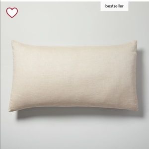 West Elm Hemp & Cotton Clay King Shams Set of 2